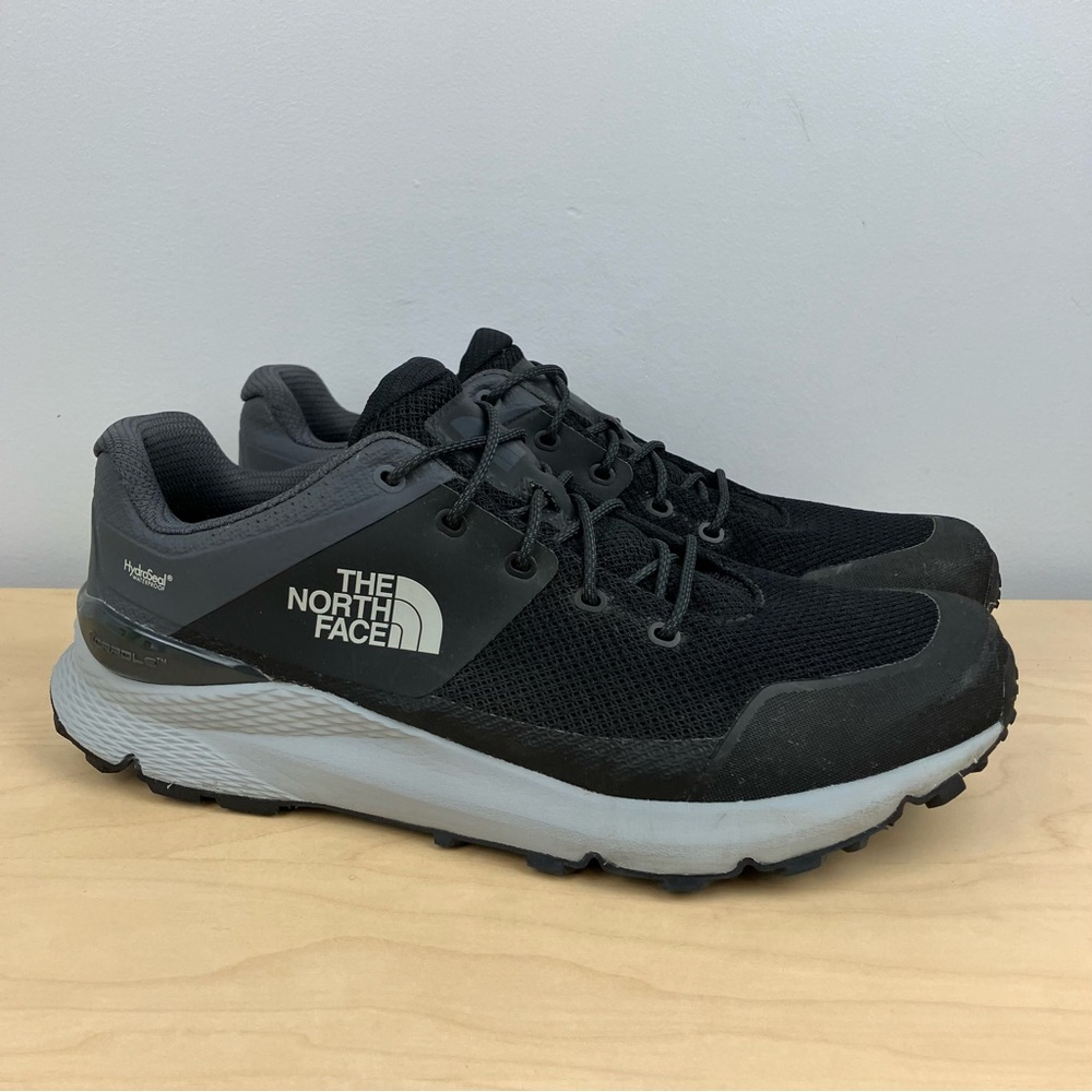 The North Face Men’s Size 12.0 Vals Low Top Waterproof Hiking Trail Shoes Black
